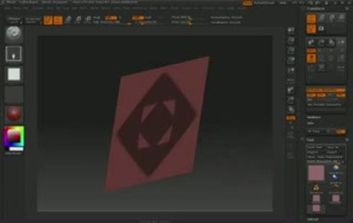 Making a Sword Chapter 1 ZBrush Tutorials ZClassroom.com