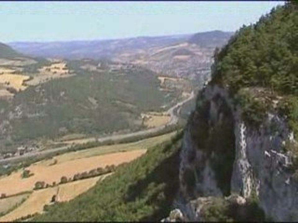 Parapente à Millau été 2008
