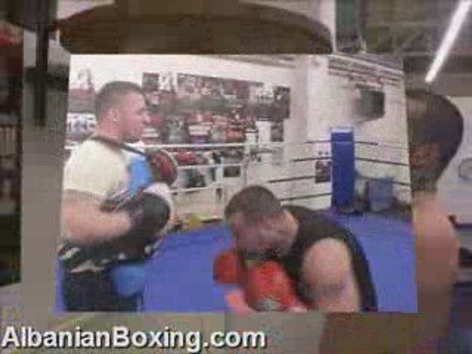 Ervis Jegeni IRON MAN Albanian Heavyweight Boxer