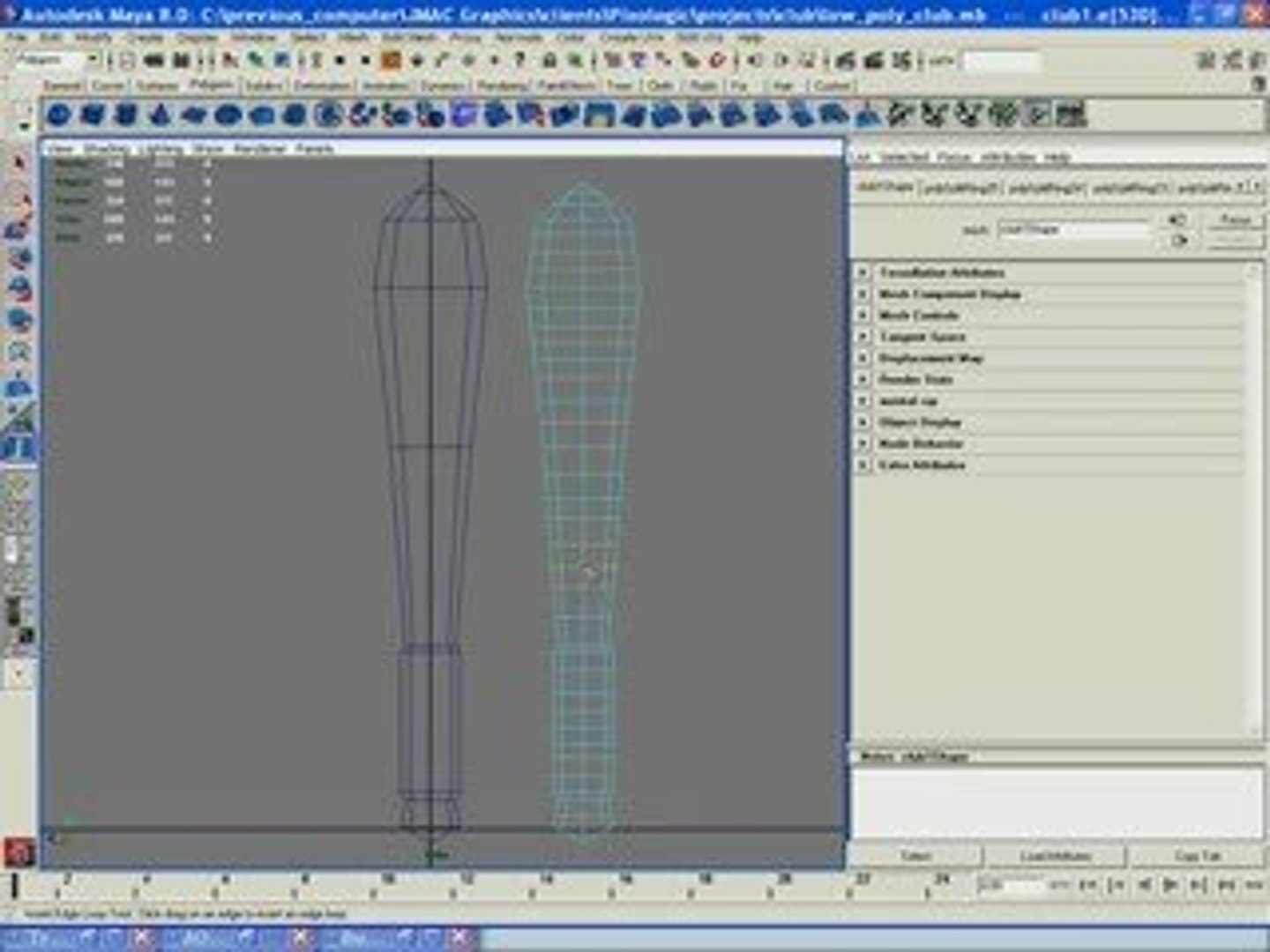 ⁣B Maya Clone Subdivide Export Tutorials ZClassroom.com