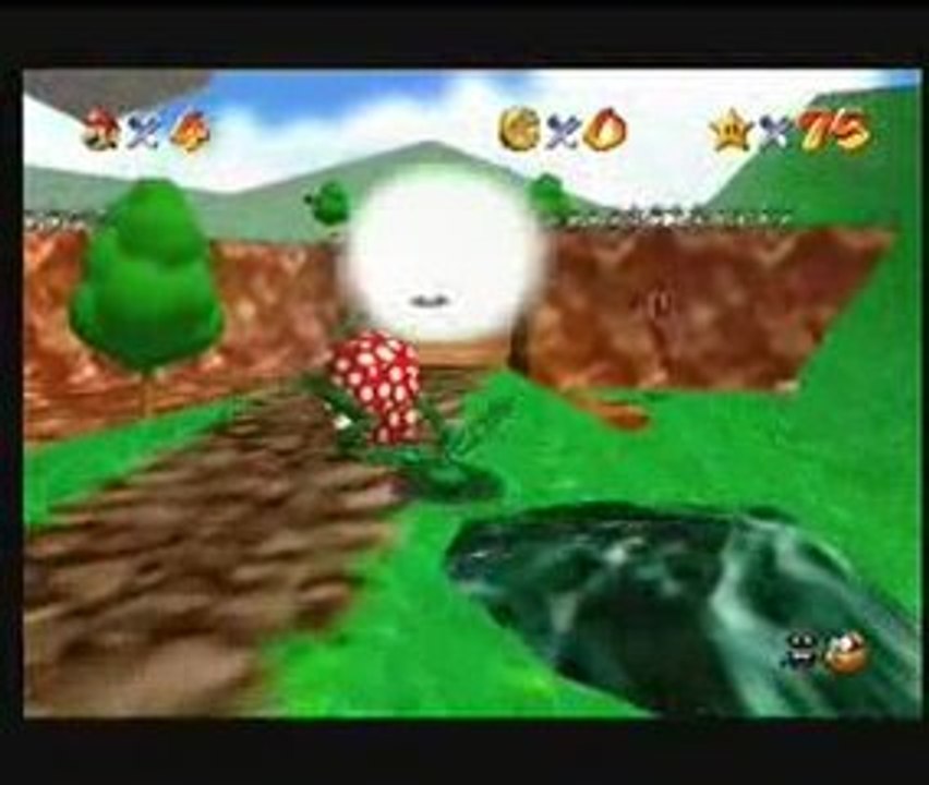 Gameshark code: Play as Piranha Plant in Bob-omb Battlefield