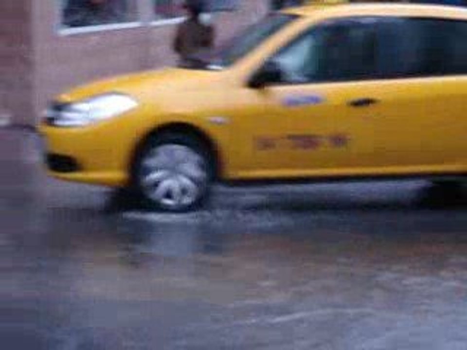Istanbul sous la pluie