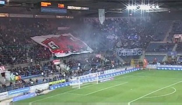 Tifo anti LFP UB90 Strasbourg