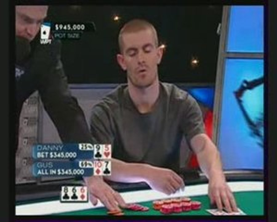 WPT - Gus Hansen - call de légende