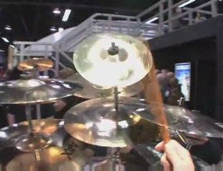 Cymbales Sabian au NAMM09 (La Boite Noire)