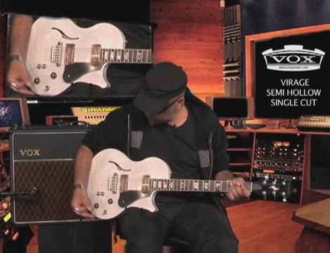 Judge Fredd & la guitare Vox Virage (La Boite Noire)