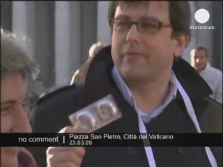 Manifestation devant le Vatican