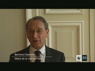 Bertrand Delanoë soutient le WWF