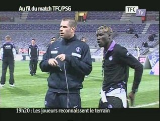 Au fil du match TFC/PSG