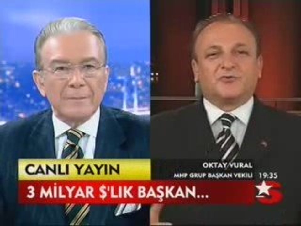 Uğur dündar 23 Mart Ana haber bülteni - MHPli Oktay Vural