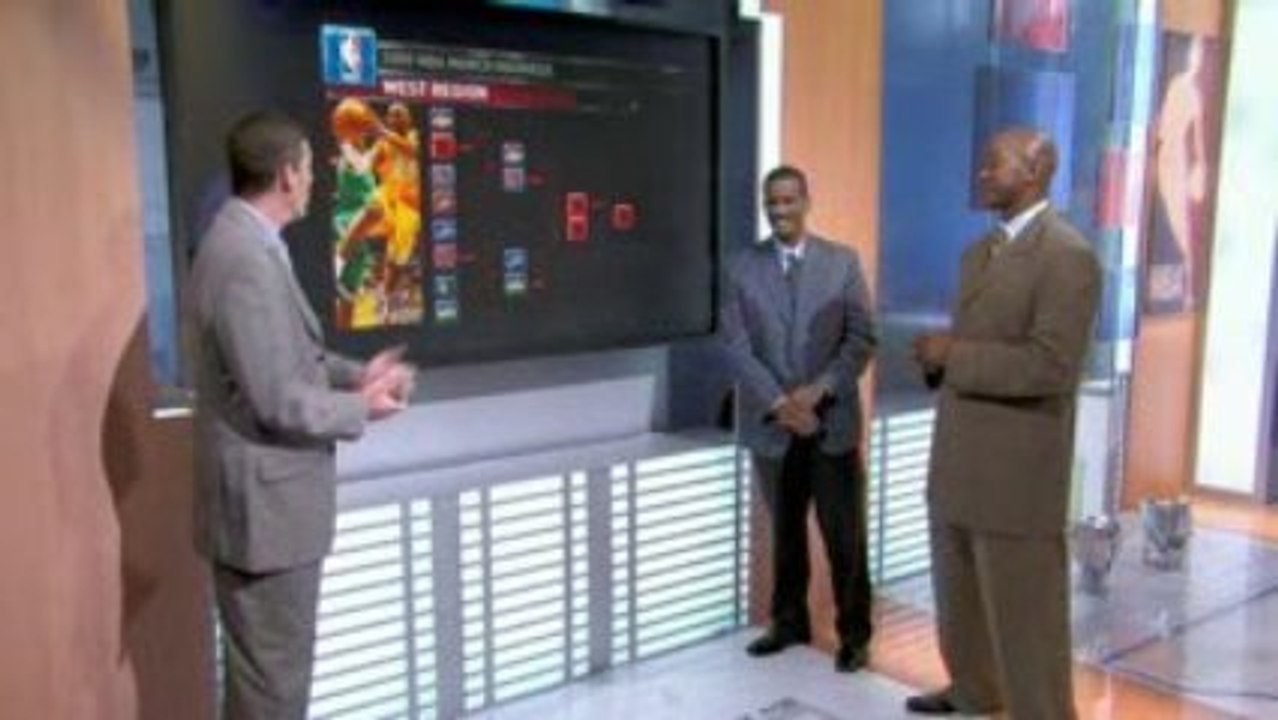 NBA Bracket Breakdown West  2009