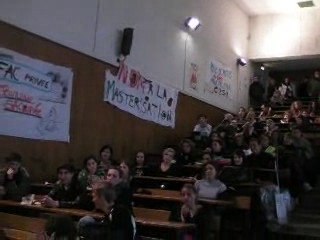 Discours d'Augustin Legrand à l'AG de la Fac de Marseille