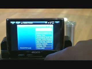 Archos 5 Widgets Review does this make life easier?