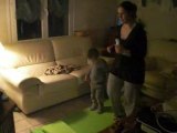 Florian fait de la Wii fit !!!