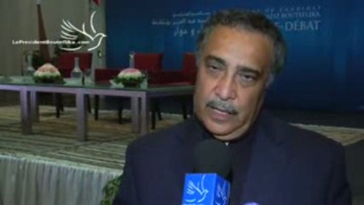 Le ministre Cherif Rahmani soutien Bouteflika Abdelaziz