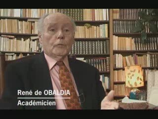 Portrait René de Obaldia - Académicien - Ecrivain