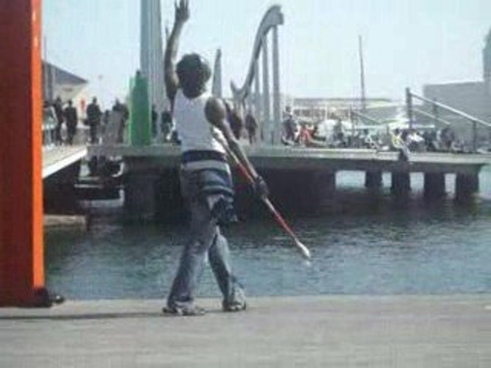danceur au port