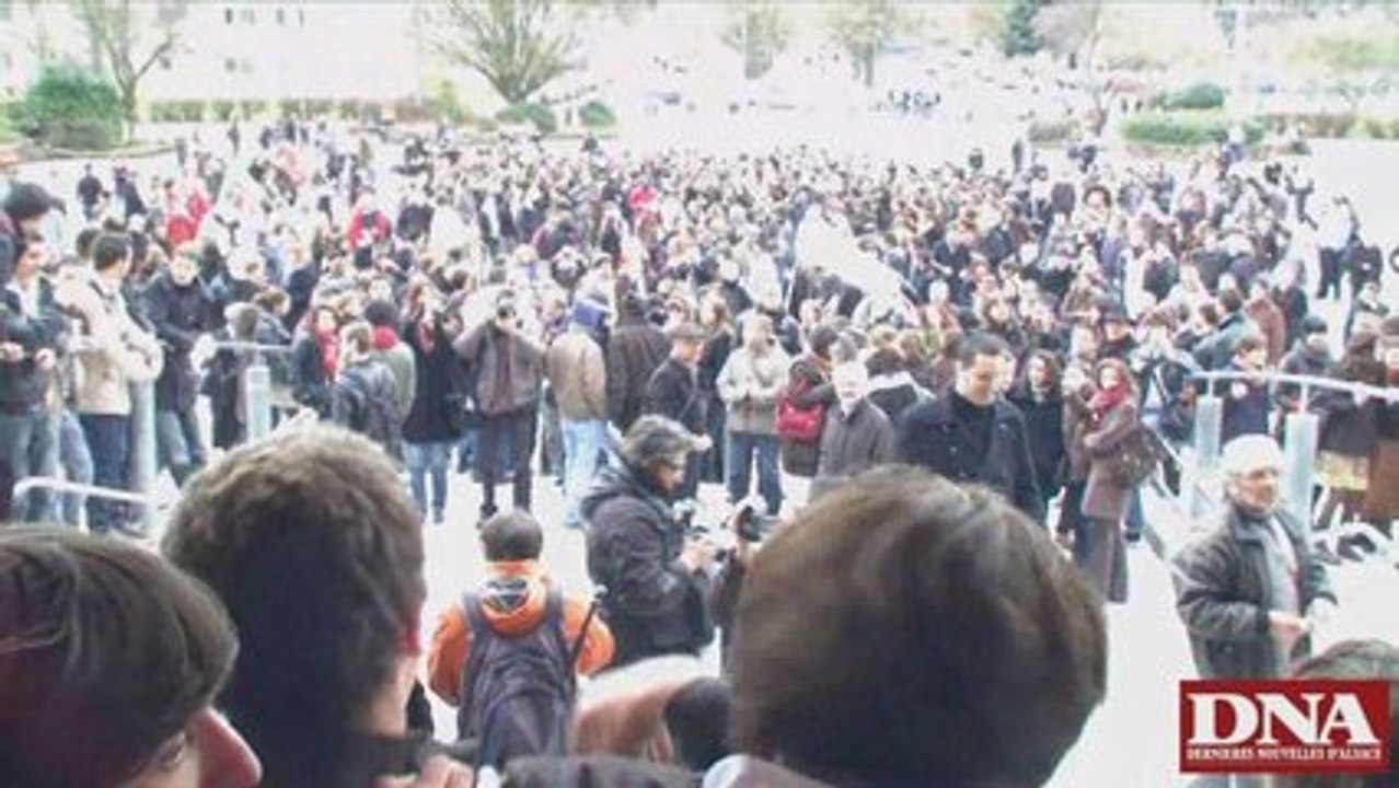 Fin du blocage de la fac droit à Strasbourg