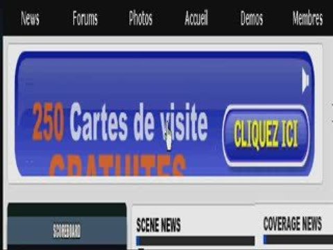 Félicitations ! 250 cartes de visite gratuite !