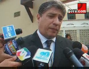 Velorio del periodista Álvaro Ugaz