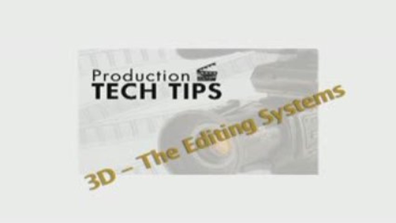 3D Editing Systems