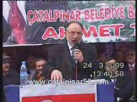 mhp ahmet türe mitingi