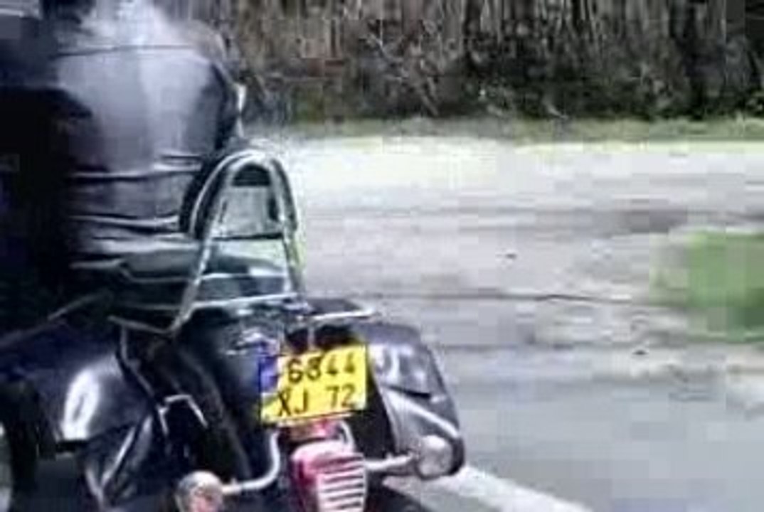 Sortie moto manif au mans mars 2009