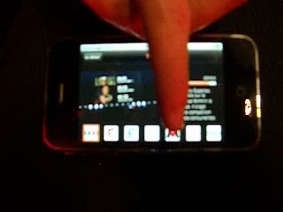 Demo Application iPhone :  TV d'Orange - www.iPhon.fr