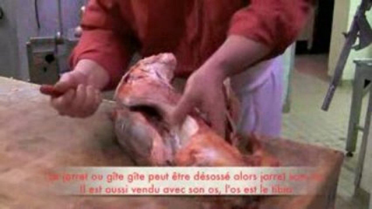 Désossage jarret boeuf