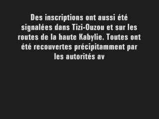 Année 1980-  Détonateur du Printemps noir 2001