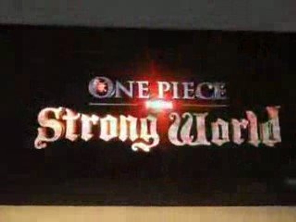 Nouveau trailer one piece "strong world"  film 10