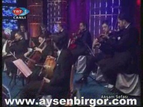 Trt 1 Akşam Sefası Ayşen Birgör Gidemem 24/3/2009