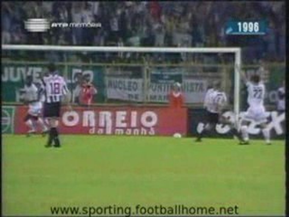 Espinho - 1 Sporting - 3 de 1996/1997