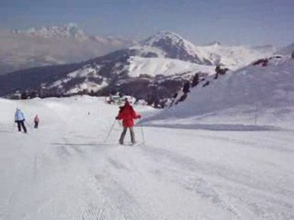 Sophie au ski