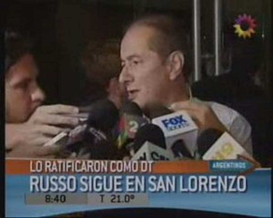 Savino habló en Canal 13