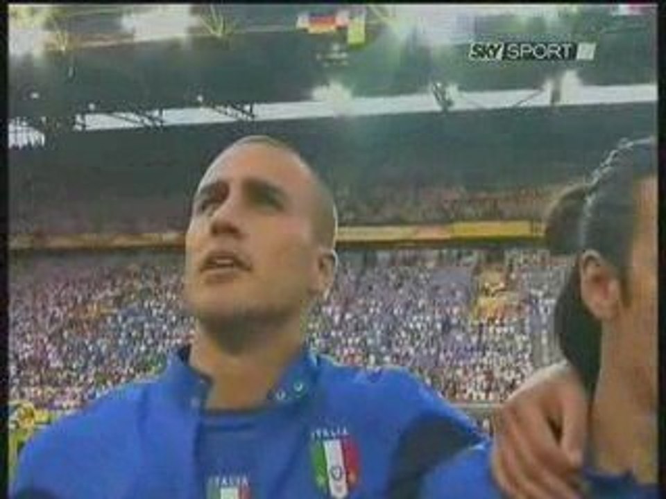 Italy Anthem before Germany-Italy (WC2006)