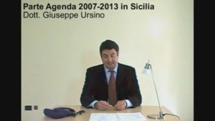 Parte Agenda 2007 - 2013 in Sicilia