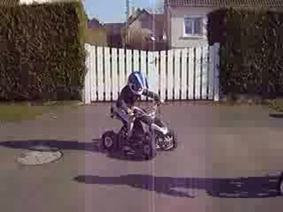 Enzo et son quad