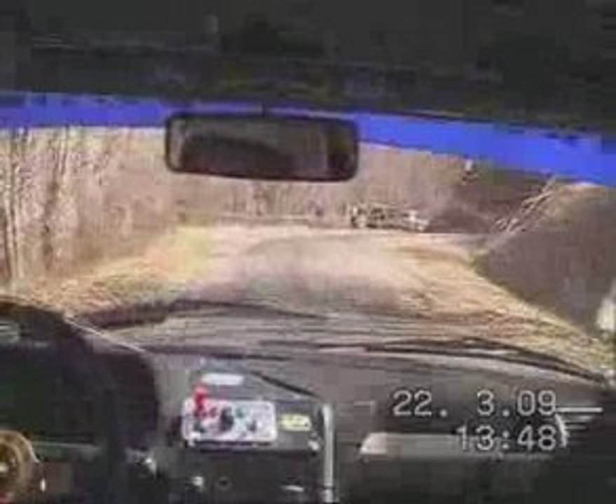 Rallye Vallon Marcillac ES2 caméra embarque