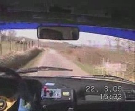 Rallye Vallon Marcillac ES3 caméra embarque