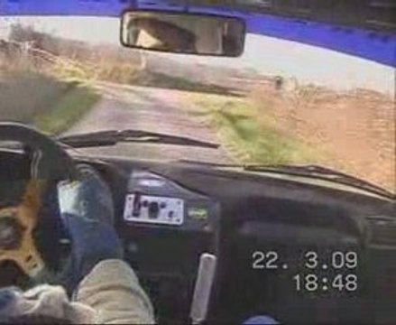 Rallye Vallon Marcillac ES5 caméra embarque