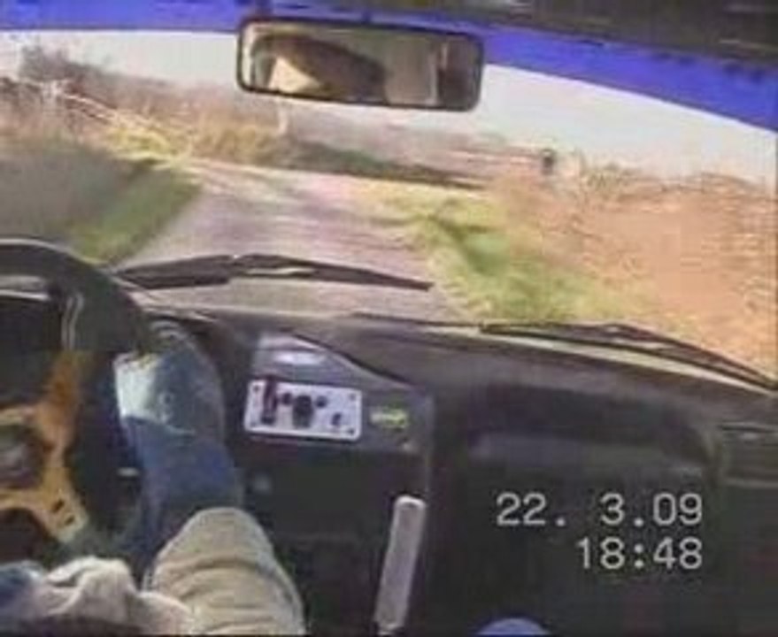 Rallye Vallon Marcillac ES5 caméra embarque