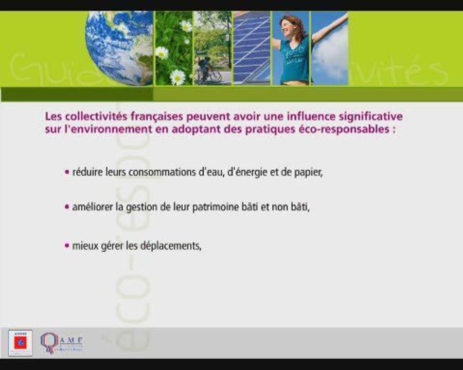 ADEME - Guide des collectivités éco-responsables