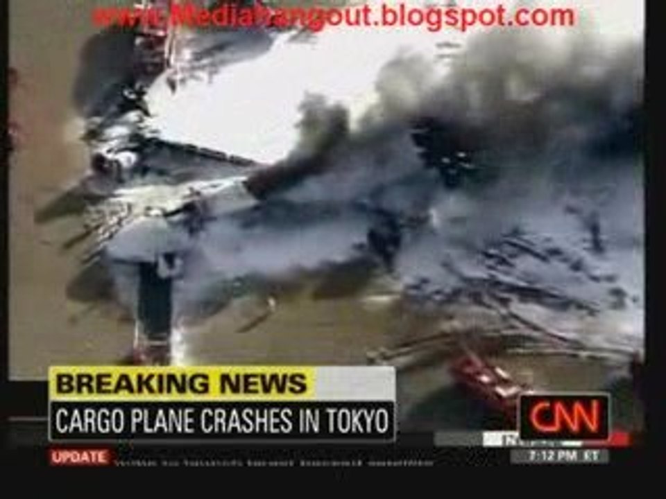 VIDEO of FedEx Cargo Jet Crashing in Tokyo, Japan