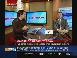 Jean-Luc Mongrain sur la CDPQ