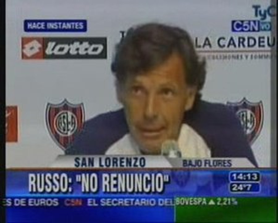 "No renuncio"