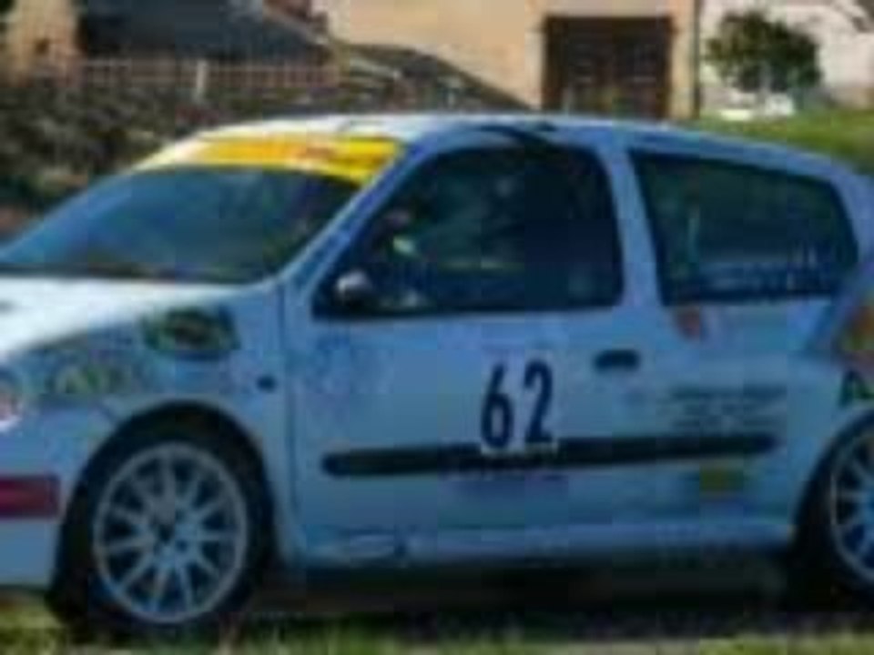 Rallye des Vignes de Régnié 2009 équipage GAUTHIER/CARTIER
