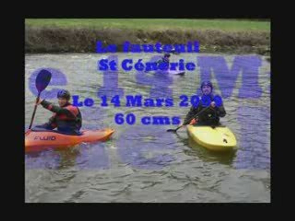 Surf en kayak et C1 le fauteuil 14 mars 2009     60 cm