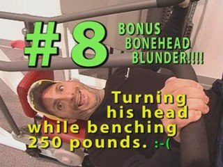 ANSWERS to Bench Press Exercise Errors