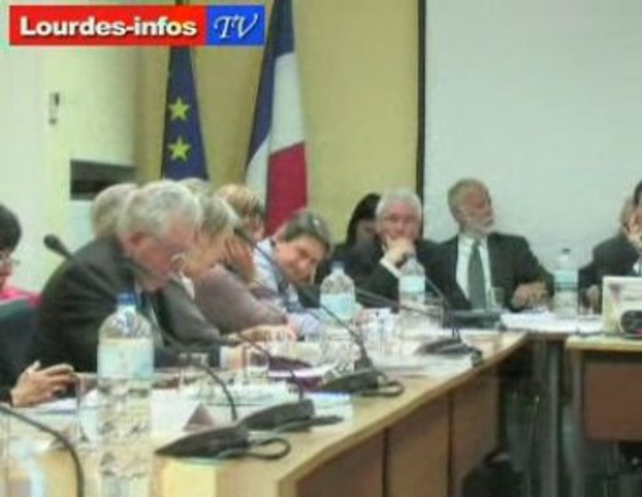 Débat sur le budget primitif au conseil municipal de Lourdes